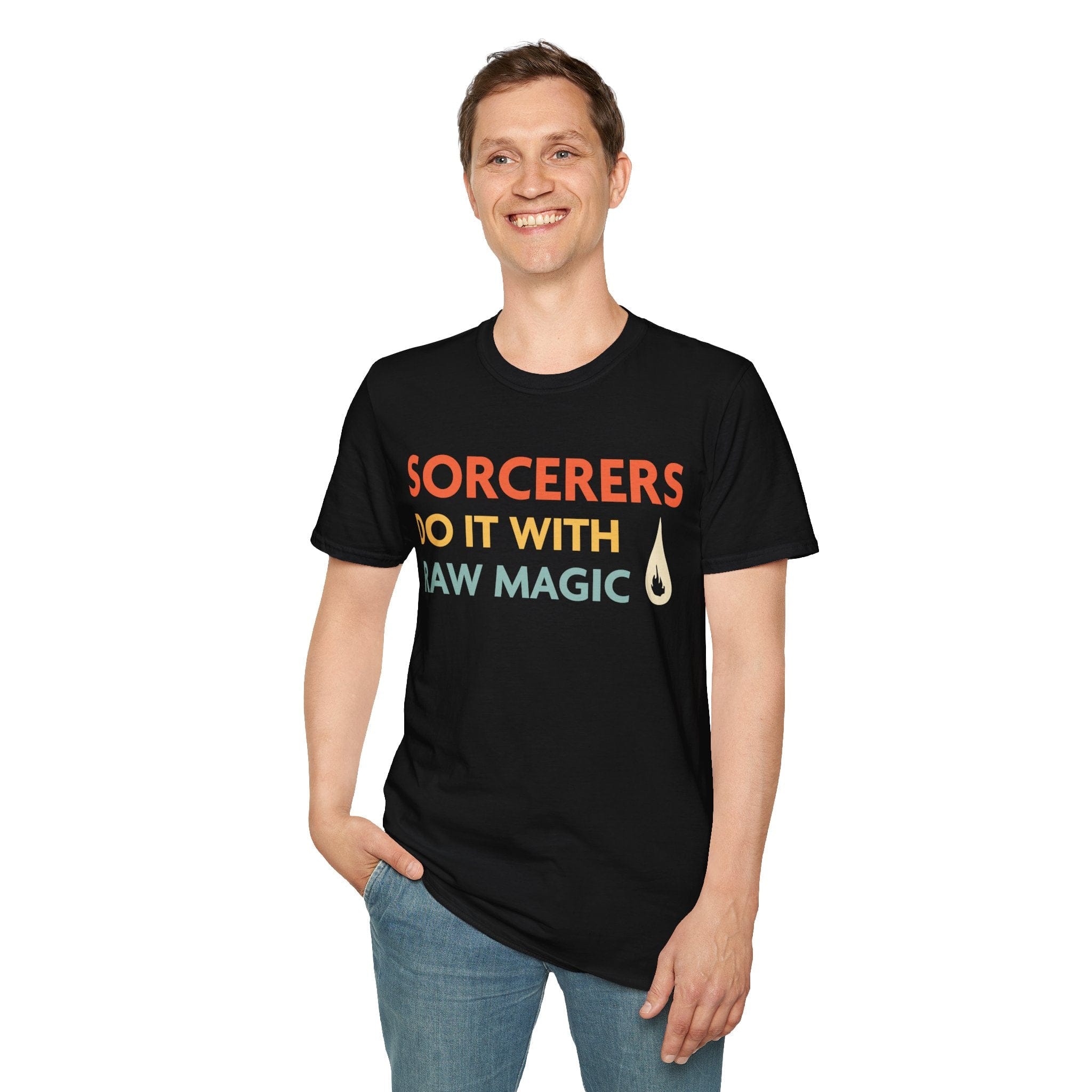 D&D Sorcerers Do It With Raw Magic Shirt
